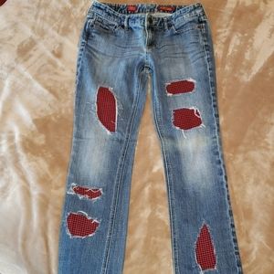 Express Jean's Stella Skinny Leg, Black Sleeveless